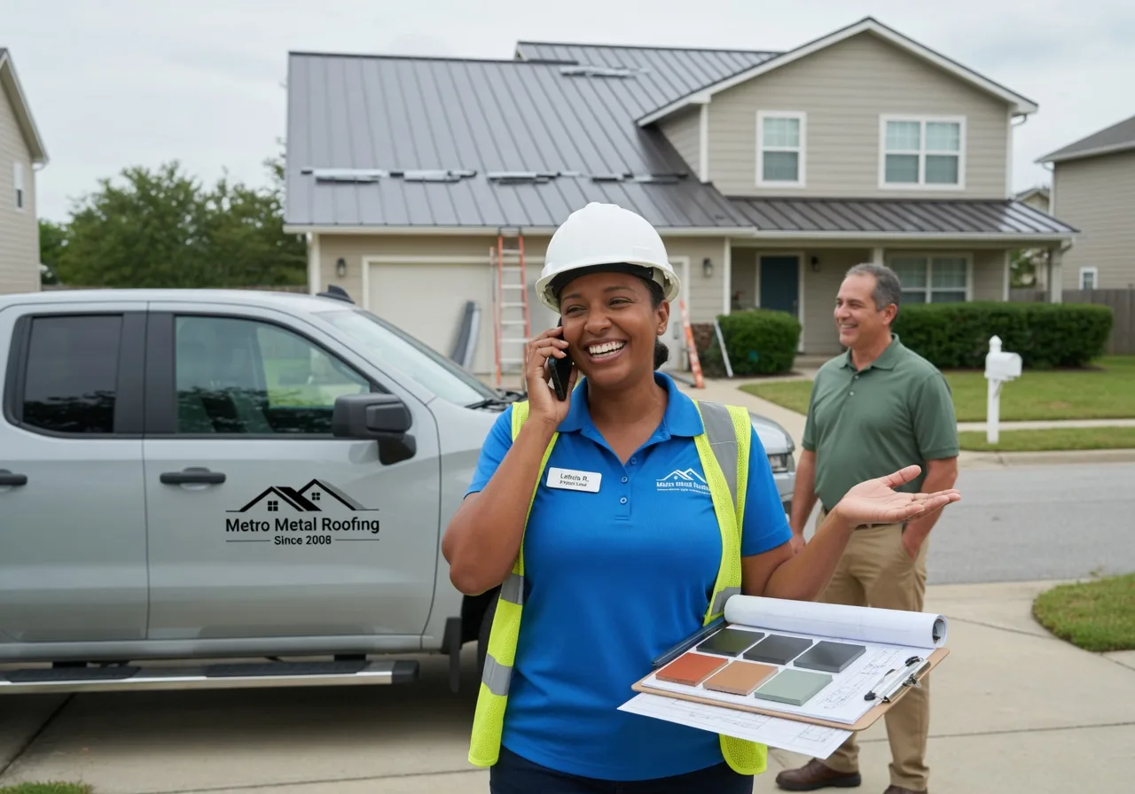 Storm Damage Metal Roof Repair in Fort Towson, OK